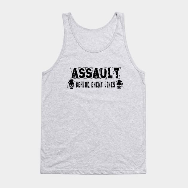 Assault Tank Top by teeor